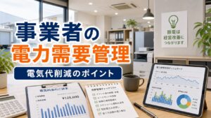 プロが教える電力コスト削減：企業・工場向けデマンド管理入門の比較ポイント｜選び方と注意点のアイキャッチ画像