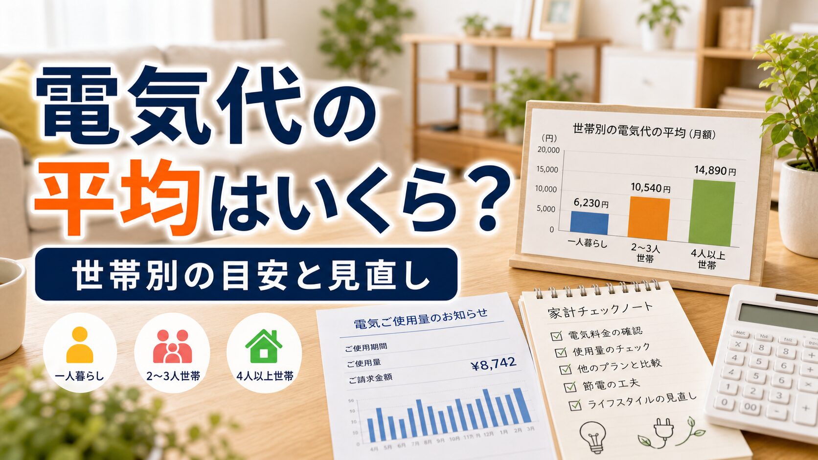 電気代 目安の比較ポイント｜選び方と注意点のアイキャッチ画像