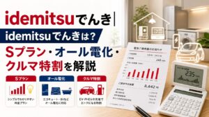 idemitsuでんき|idemitsuでんきは？Sプラン・オール電化・クルマ特割を解説のアイキャッチ画像